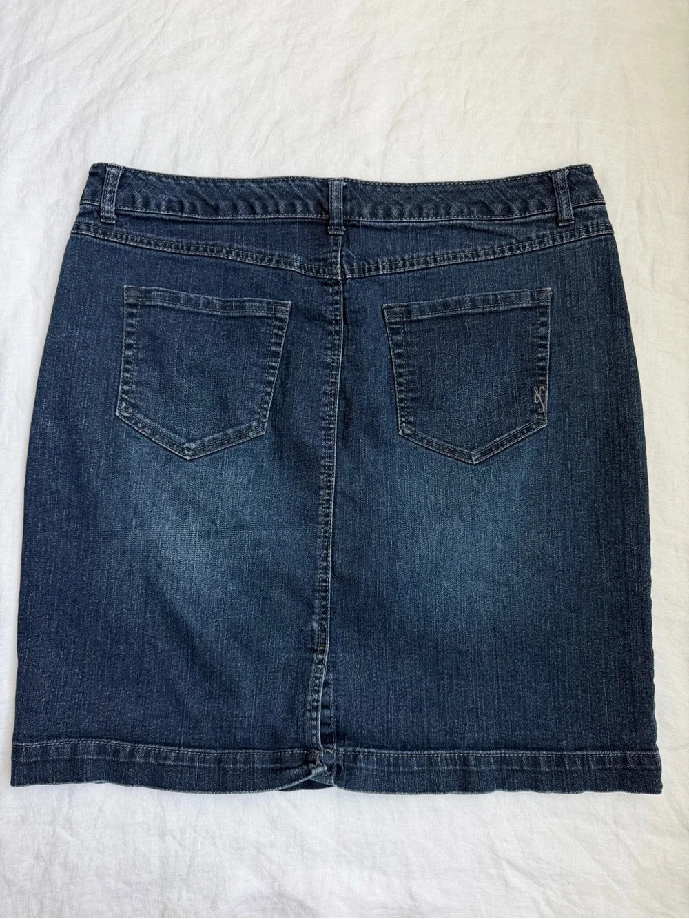 Style & Co. Dark Indigo Denim Pencil Skirt